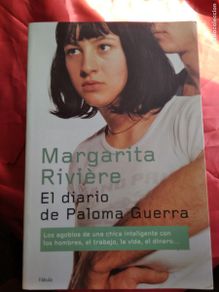Libros: El diario de Paloma Guerra. Margarita Rivière L.22975-995